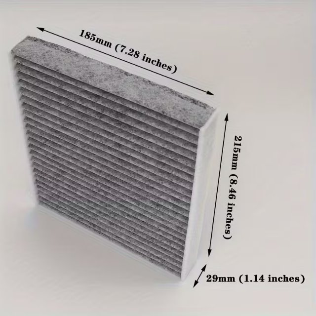 (2pcs) Activated Carbon cabin air Filter for Corolla, HILUX, RAV 4V, ES, RX, UX, Replacement - Image 2